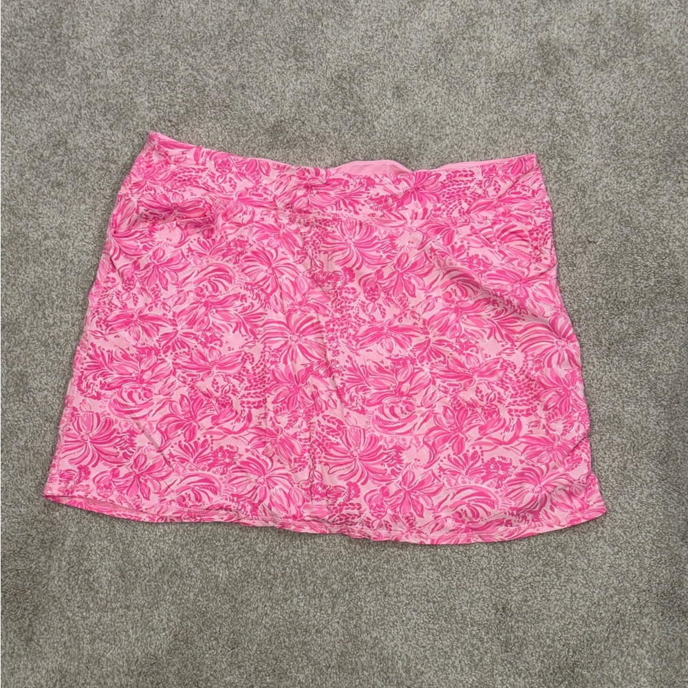 Floral Pink Skirt Maryanna UPF